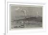 The Recent Eruption of Mount Etna, Sicily, a View of the New Crater-William Lionel Wyllie-Framed Giclee Print