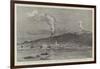 The Recent Eruption of Mount Etna, Sicily, a View of the New Crater-William Lionel Wyllie-Framed Giclee Print