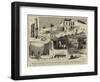 The Recent Excavations in Rome, Discovery of the House of the Vestal Virgins-null-Framed Giclee Print