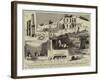 The Recent Excavations in Rome, Discovery of the House of the Vestal Virgins-null-Framed Giclee Print