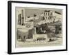 The Recent Excavations in Rome, Discovery of the House of the Vestal Virgins-null-Framed Giclee Print