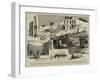 The Recent Excavations in Rome, Discovery of the House of the Vestal Virgins-null-Framed Giclee Print