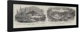 The Recent Fighting in Sikkim, Northern India-null-Framed Giclee Print