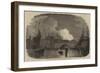 The Recent Fire at Montague-Close, London-Bridge-null-Framed Giclee Print