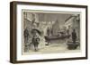 The Recent Floods, Scene at Northwich, Cheshire-null-Framed Giclee Print