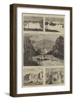 The Recent Floods-Sir John Gilbert-Framed Giclee Print