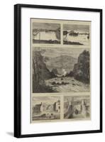 The Recent Floods-Sir John Gilbert-Framed Giclee Print