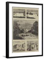 The Recent Floods-Sir John Gilbert-Framed Giclee Print