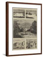 The Recent Floods-Sir John Gilbert-Framed Giclee Print