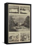 The Recent Floods-Sir John Gilbert-Framed Stretched Canvas