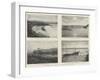 The Recent Gales, Wrecks on the Cornish and Kentish Coasts-null-Framed Giclee Print