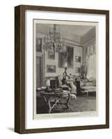 The Recent Gathering of the Danish Royal Family at Copenhagen-null-Framed Giclee Print