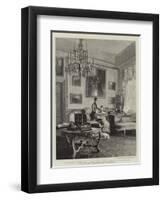 The Recent Gathering of the Danish Royal Family at Copenhagen-null-Framed Giclee Print