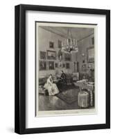 The Recent Gathering of the Danish Royal Family at Copenhagen-null-Framed Premium Giclee Print