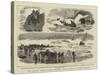 The Recent Great Gales, Sketches from Burnmouth, Berwickshire-William Lionel Wyllie-Stretched Canvas