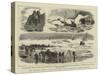 The Recent Great Gales, Sketches from Burnmouth, Berwickshire-William Lionel Wyllie-Stretched Canvas