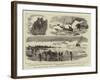 The Recent Great Gales, Sketches from Burnmouth, Berwickshire-William Lionel Wyllie-Framed Giclee Print