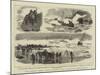 The Recent Great Gales, Sketches from Burnmouth, Berwickshire-William Lionel Wyllie-Mounted Giclee Print