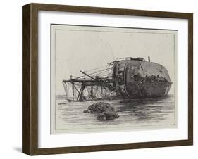 The Recent Hurricane at Samoa-null-Framed Giclee Print