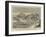 The Recent Landslip in Switzerland, Scene of the Disaster-null-Framed Giclee Print