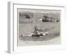 The Recent Naval Manoeuvres-null-Framed Giclee Print