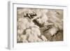 The Recent North Sea Battle - German Version!-null-Framed Giclee Print