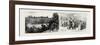 The Recent Rebellion in Canada: Fort Edmonton-null-Framed Giclee Print