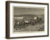 The Recent Revolt in the Transvaal, Survivors of Bronker's Spruit Returning to the British Lines-Charles Edwin Fripp-Framed Giclee Print