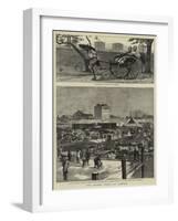 The Recent Riots at Canton-null-Framed Giclee Print