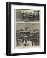 The Recent Riots at Canton-null-Framed Giclee Print