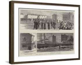 The Recent Riots in Belfast, Ireland-null-Framed Giclee Print