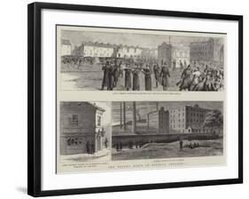 The Recent Riots in Belfast, Ireland-null-Framed Giclee Print