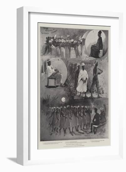 The Recent Rising in Sierra Leone-Henry Charles Seppings Wright-Framed Giclee Print