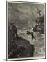 The Recent Storms, Wreck of a Barque at Balitham, Near Plymouth-null-Mounted Giclee Print
