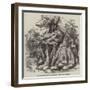 The Recent Thunderstorm, Sheep Killed by Lightning in Hyde Park-null-Framed Giclee Print