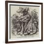 The Recent Thunderstorm, Sheep Killed by Lightning in Hyde Park-null-Framed Giclee Print