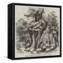 The Recent Thunderstorm, Sheep Killed by Lightning in Hyde Park-null-Framed Stretched Canvas