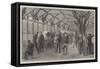 The Recent Tir National at Vincennes, Near Paris-Jean Adolphe Beauce-Framed Stretched Canvas