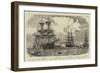 The Recent Turkish Mission to Egypt, Foreign Ironclads in the Harbour of Alexandria, 21 October-William Lionel Wyllie-Framed Giclee Print