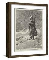 The Recent War Between Servia and Bulgaria, a Bulgarian Sentinel on Duty-Maksymiljan Antoni Piotrowski-Framed Giclee Print