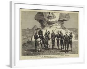 The Recent War in Egypt, the Sphinx and Tommy Atkins-Frederic Villiers-Framed Giclee Print