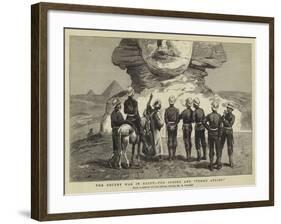 The Recent War in Egypt, the Sphinx and Tommy Atkins-Frederic Villiers-Framed Giclee Print