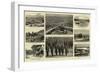 The Recent War in South America, Sketches of the Campaign in Peru-William Lionel Wyllie-Framed Giclee Print