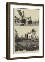 The Recent War in the Soudan-Charles William Wyllie-Framed Giclee Print