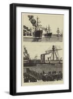 The Recent War in the Soudan-Charles William Wyllie-Framed Giclee Print