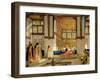 The Reception, 1873 (Oil on Panel)-John Frederick Lewis-Framed Giclee Print