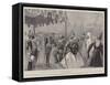 The Reception of Indian Chiefs and Representatives by the Prince of Wales at the India Office-Thomas Walter Wilson-Framed Stretched Canvas