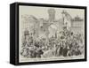 The Reception of Russian Officers in Paris-Paul Destez-Framed Stretched Canvas
