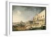 The Reception of the French Ambassador in Venice, 1725-26-Canaletto-Framed Giclee Print