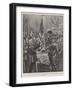 The Reception of the Honourable Artillery Company of Massachusetts in London-Henry Marriott Paget-Framed Giclee Print